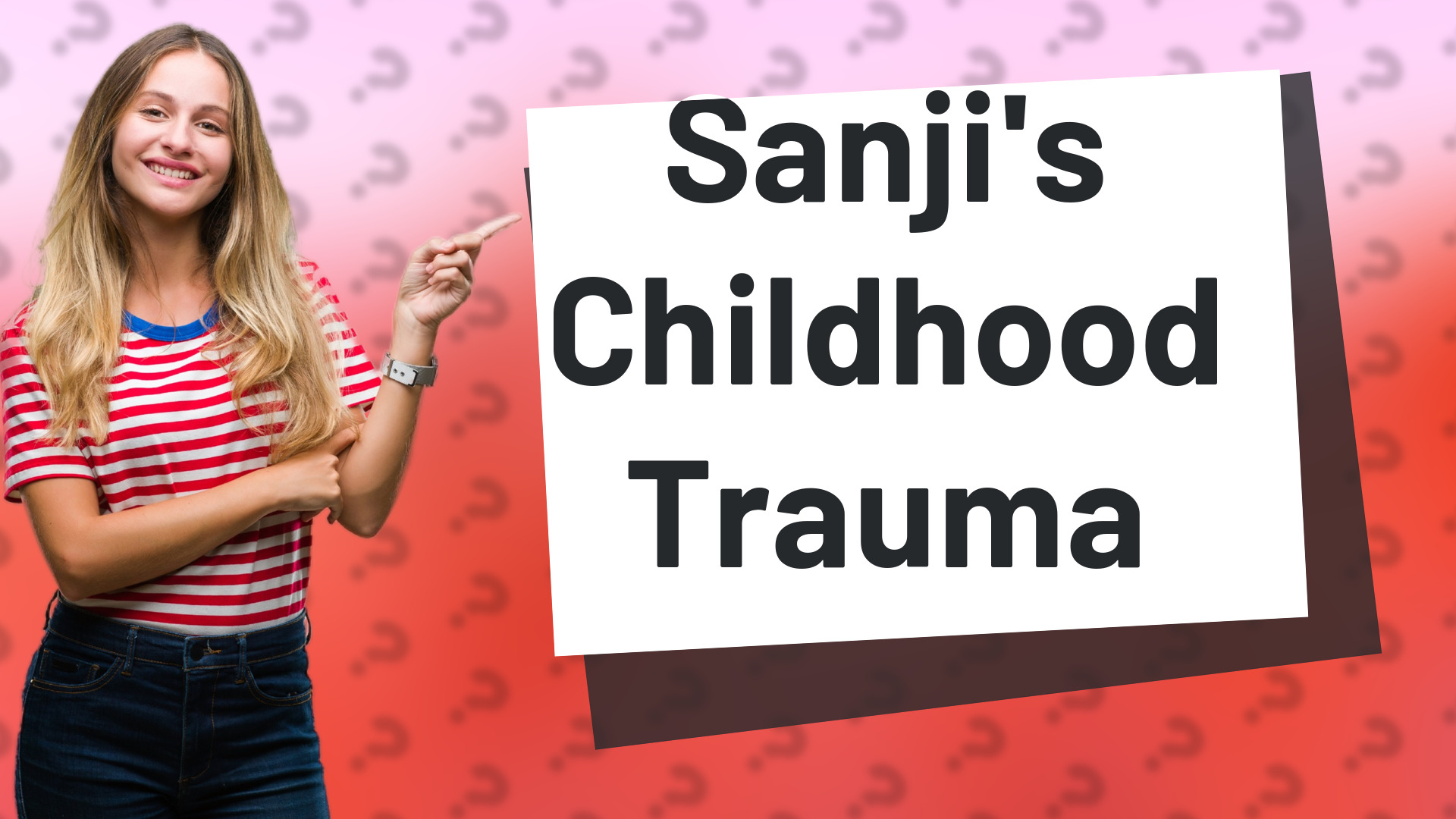 Sanji's Childhood Trauma