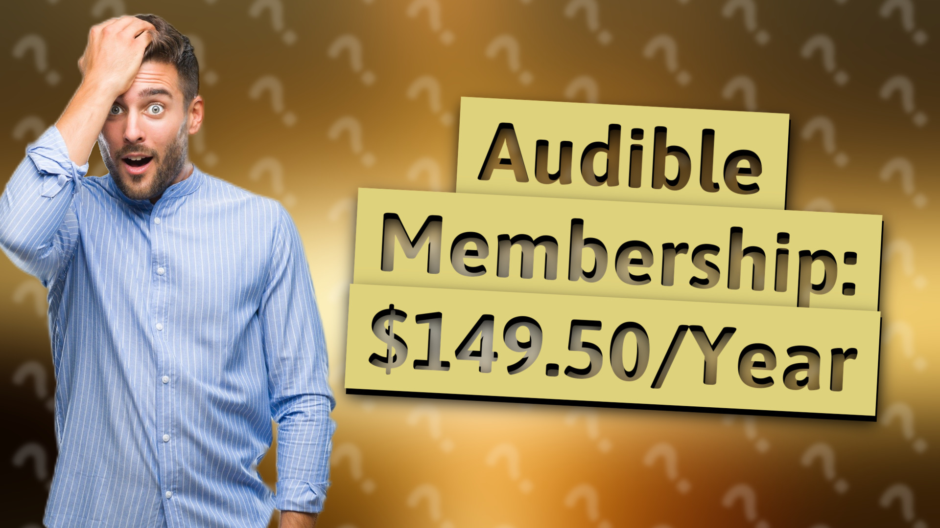 Audible Membership: $149.50/Year