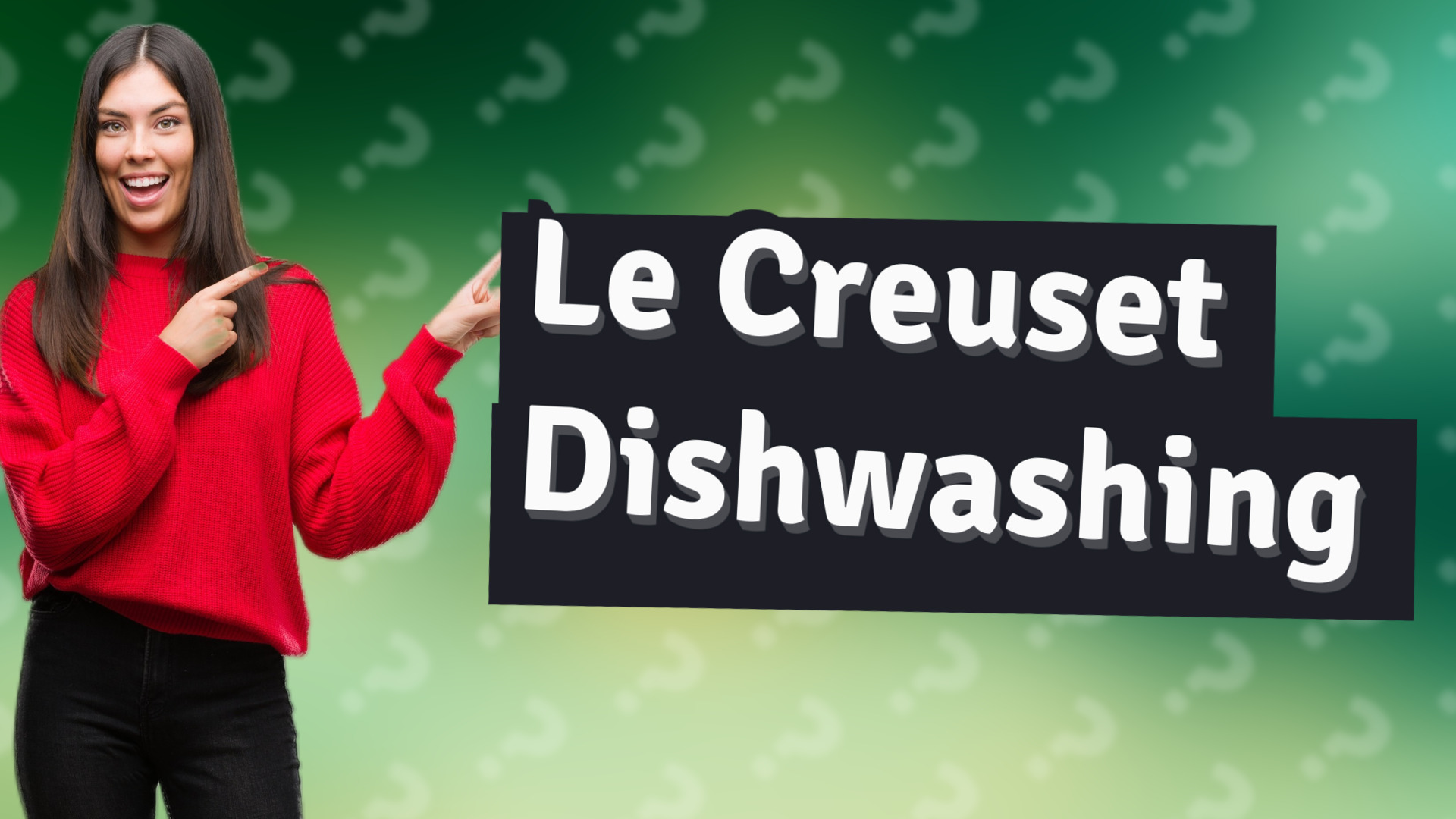 Le Creuset Dishwashing