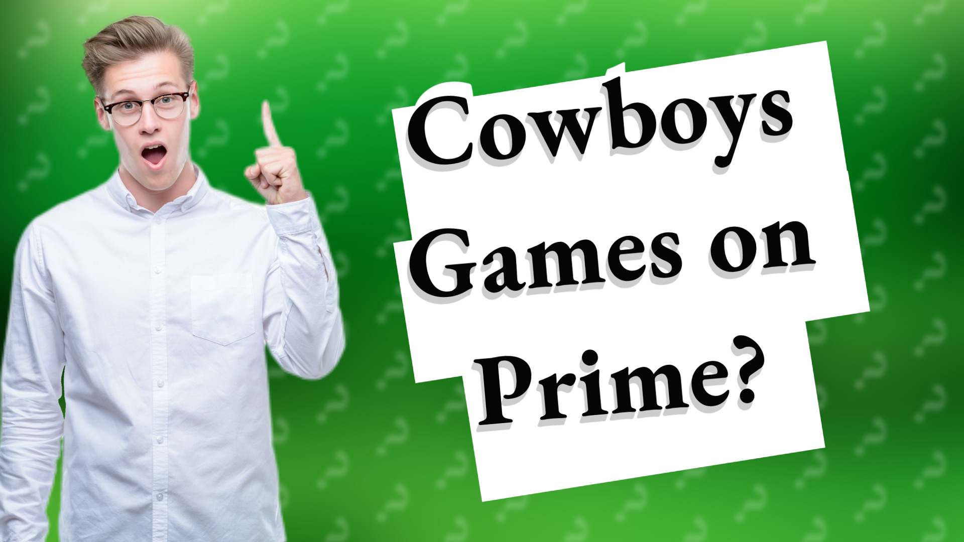 Cowboys Games on Prime?