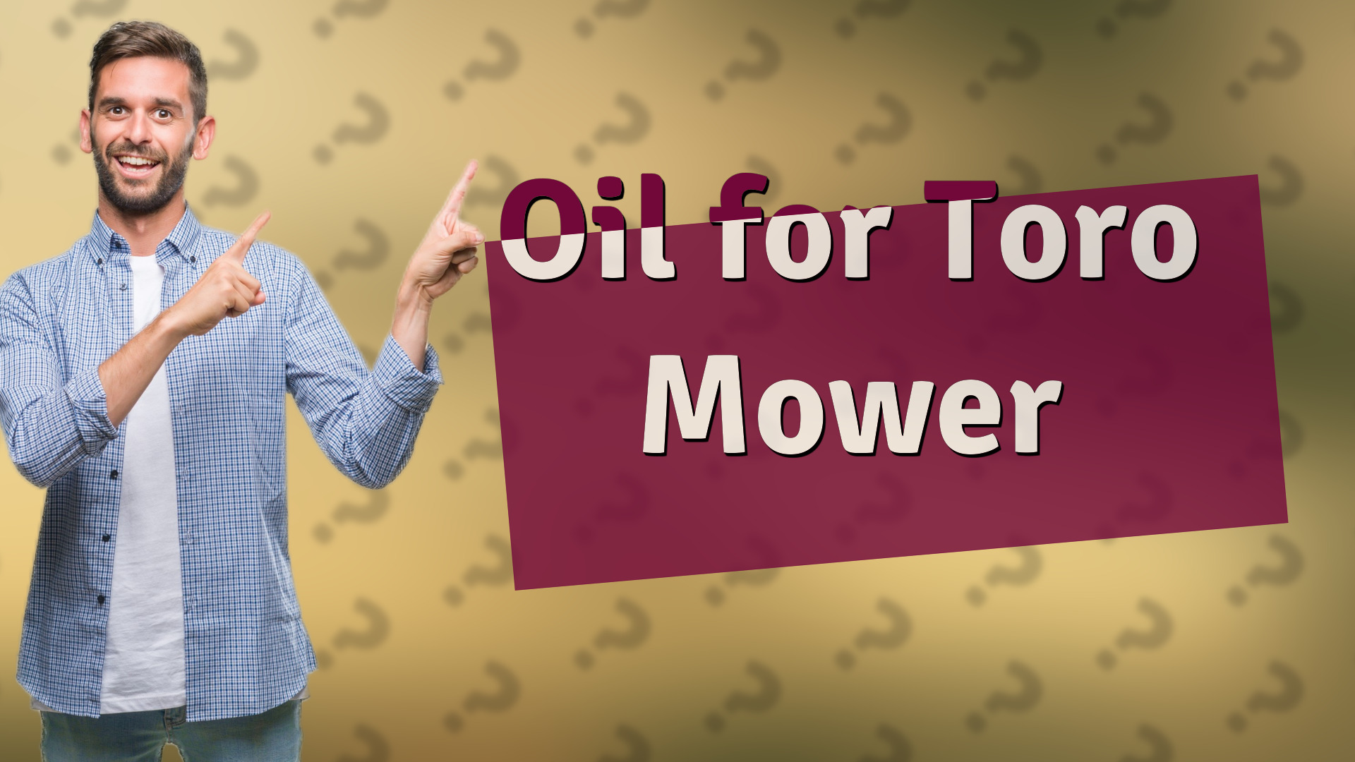 Oil for Toro Mower