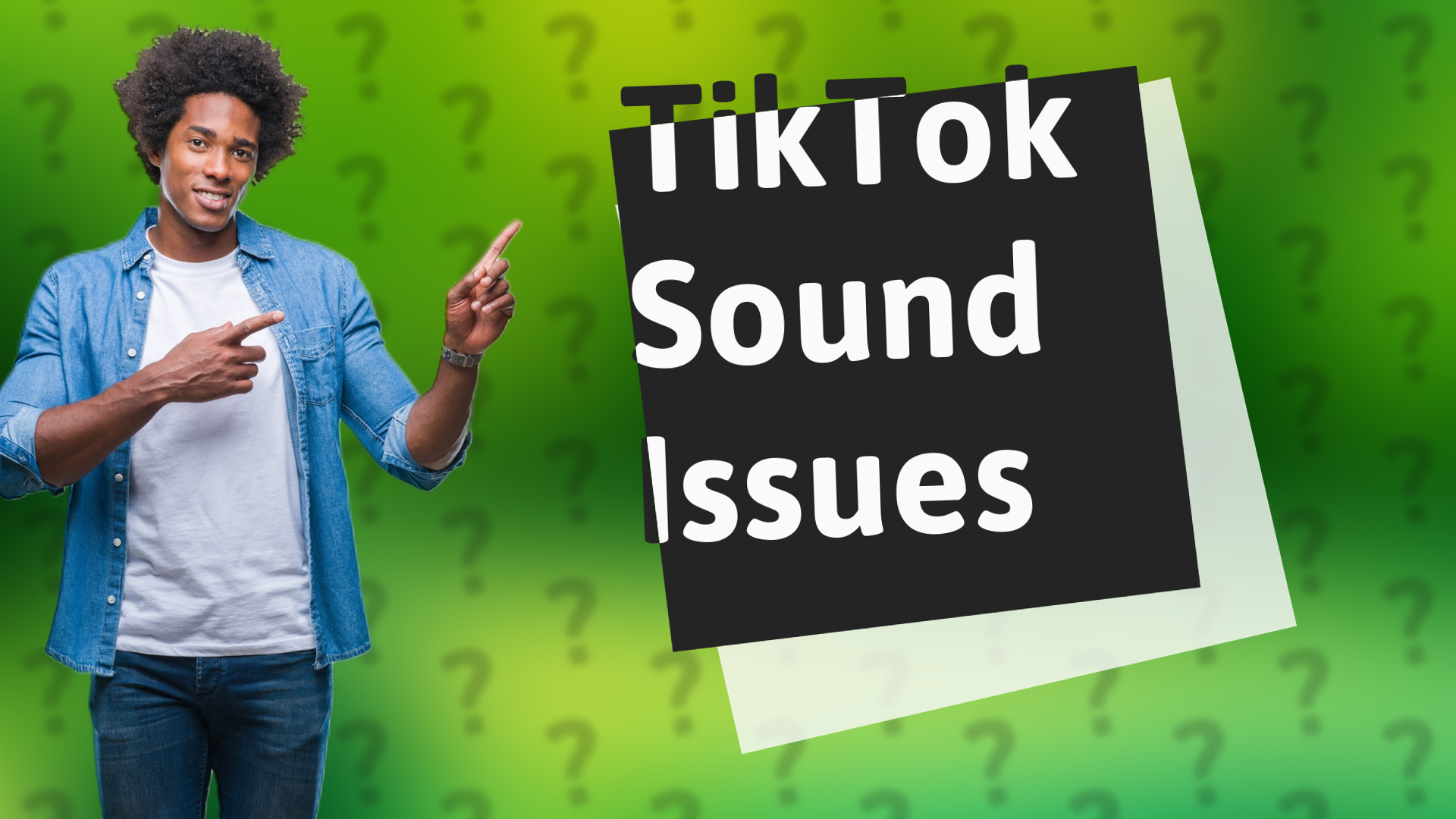TikTok Sound Issues