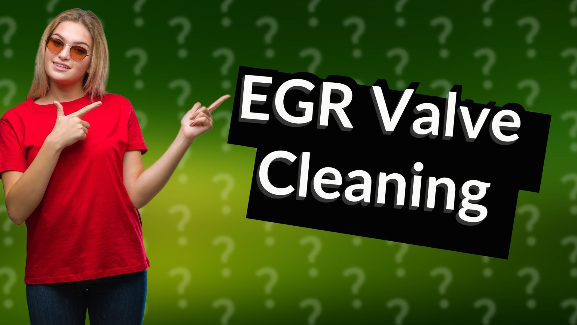 EGR Valve Cleaning