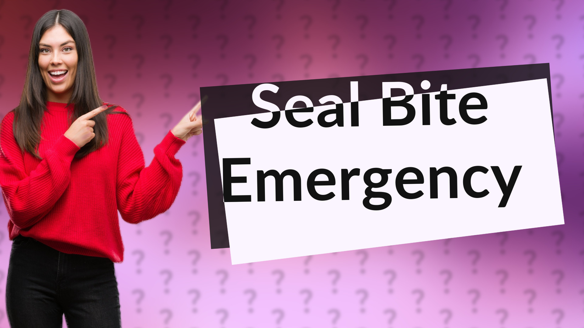 Seal Bite Emergency