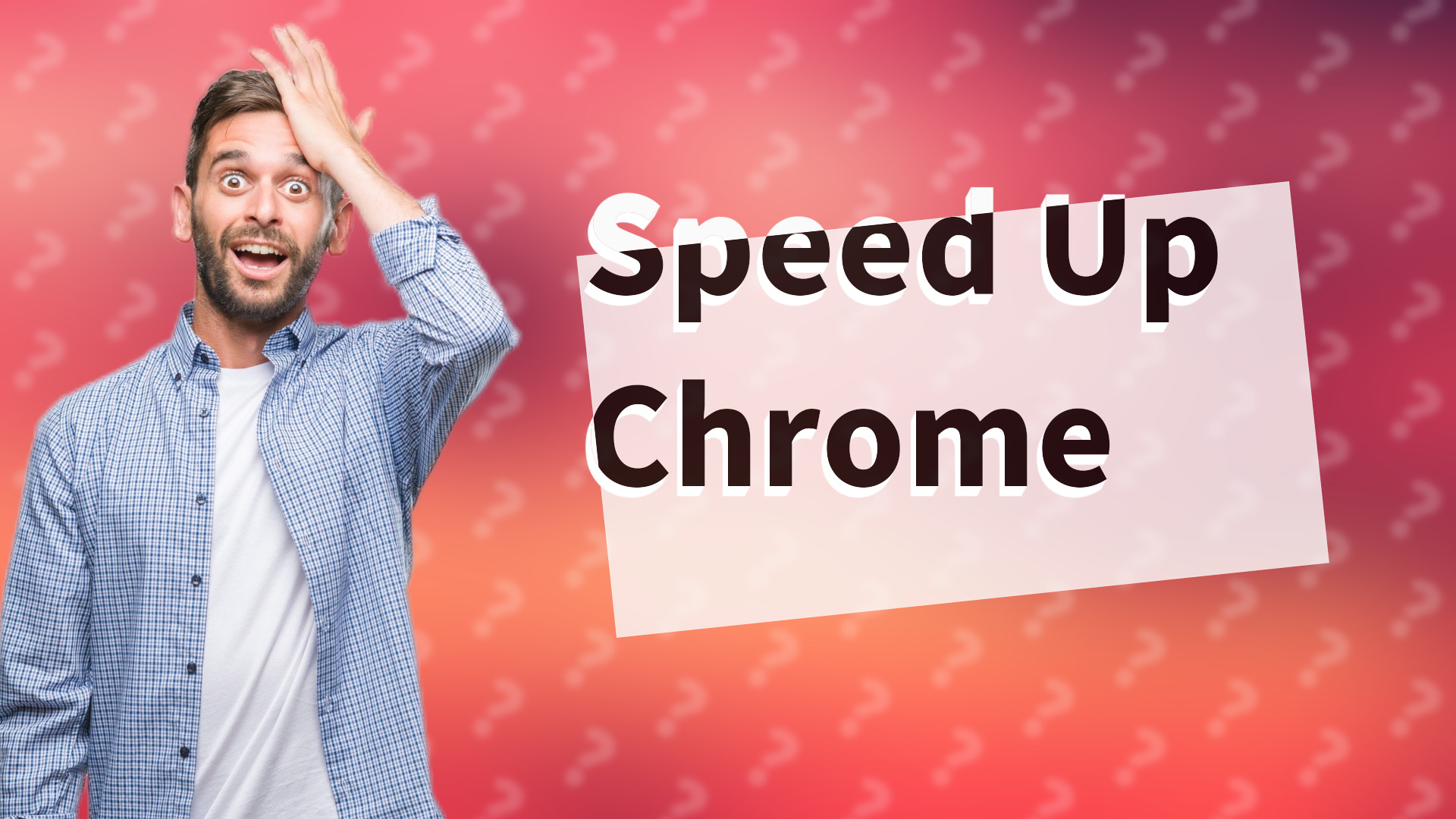 Speed Up Chrome