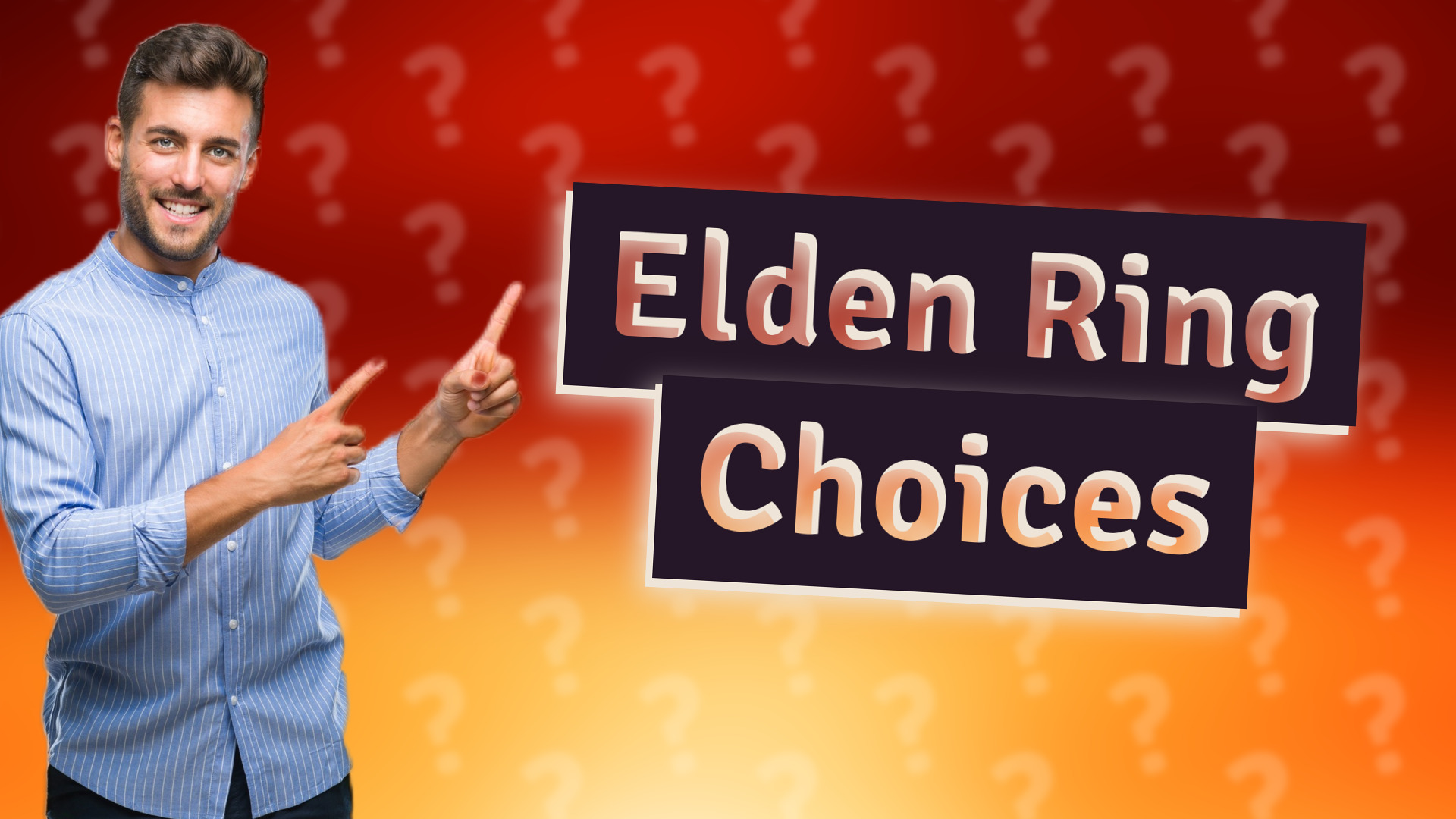 Elden Ring Choices