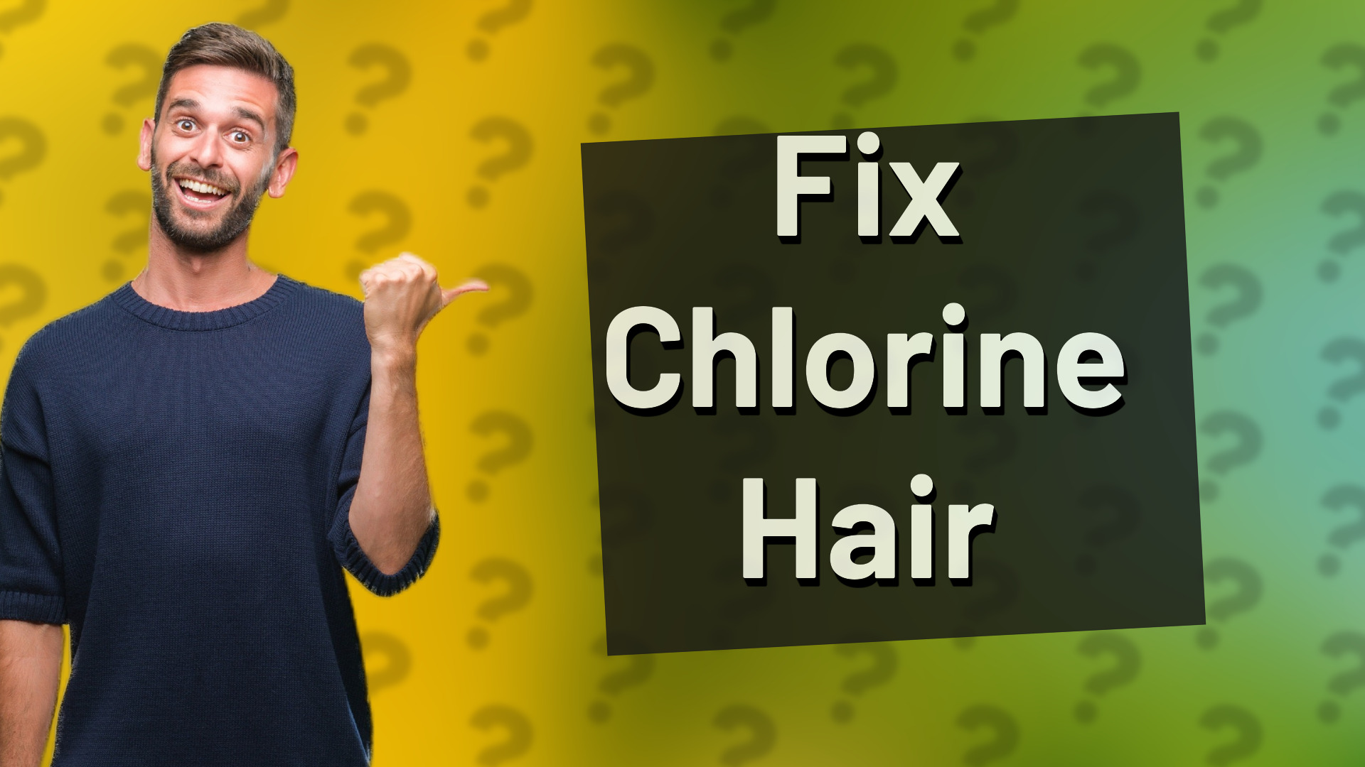 Fix Chlorine Hair