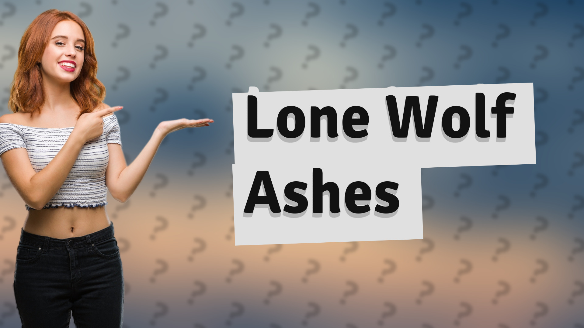 Lone Wolf Ashes