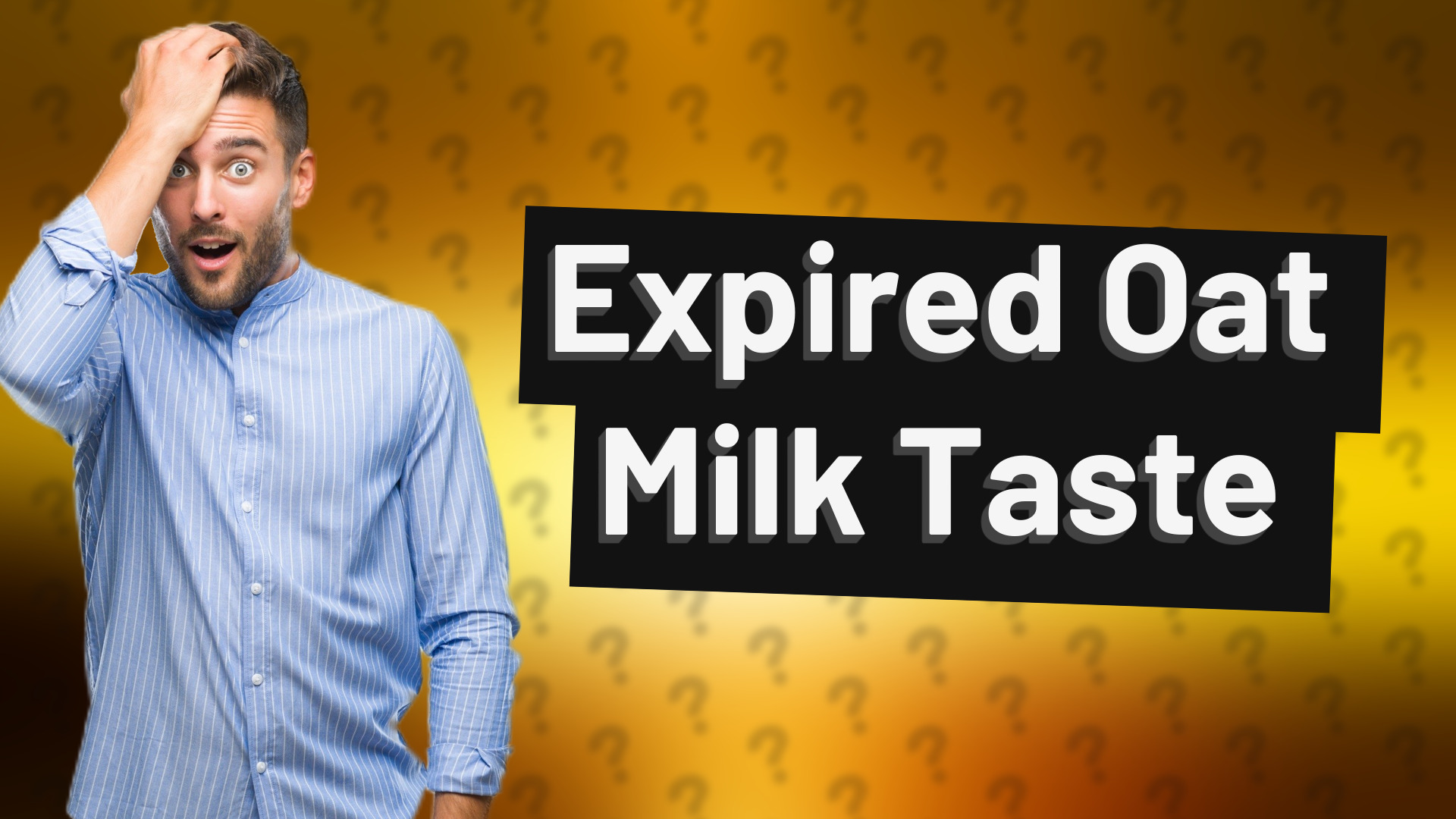 Expired Oat Milk Taste