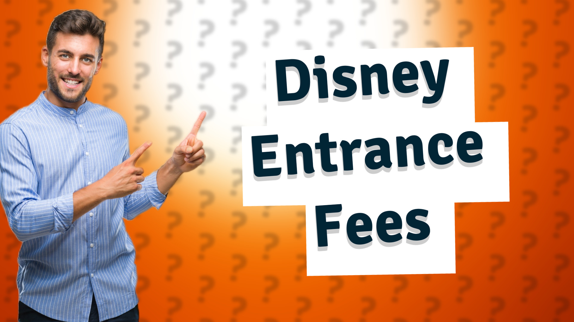 Disney Entrance Fees