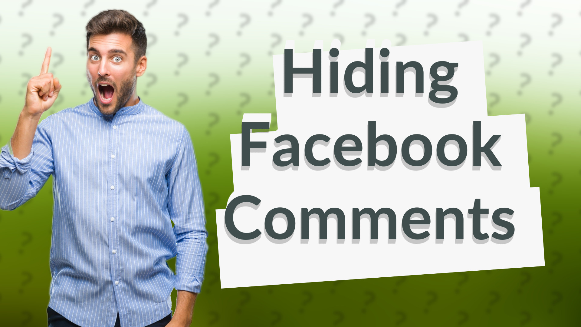 Hiding Facebook Comments