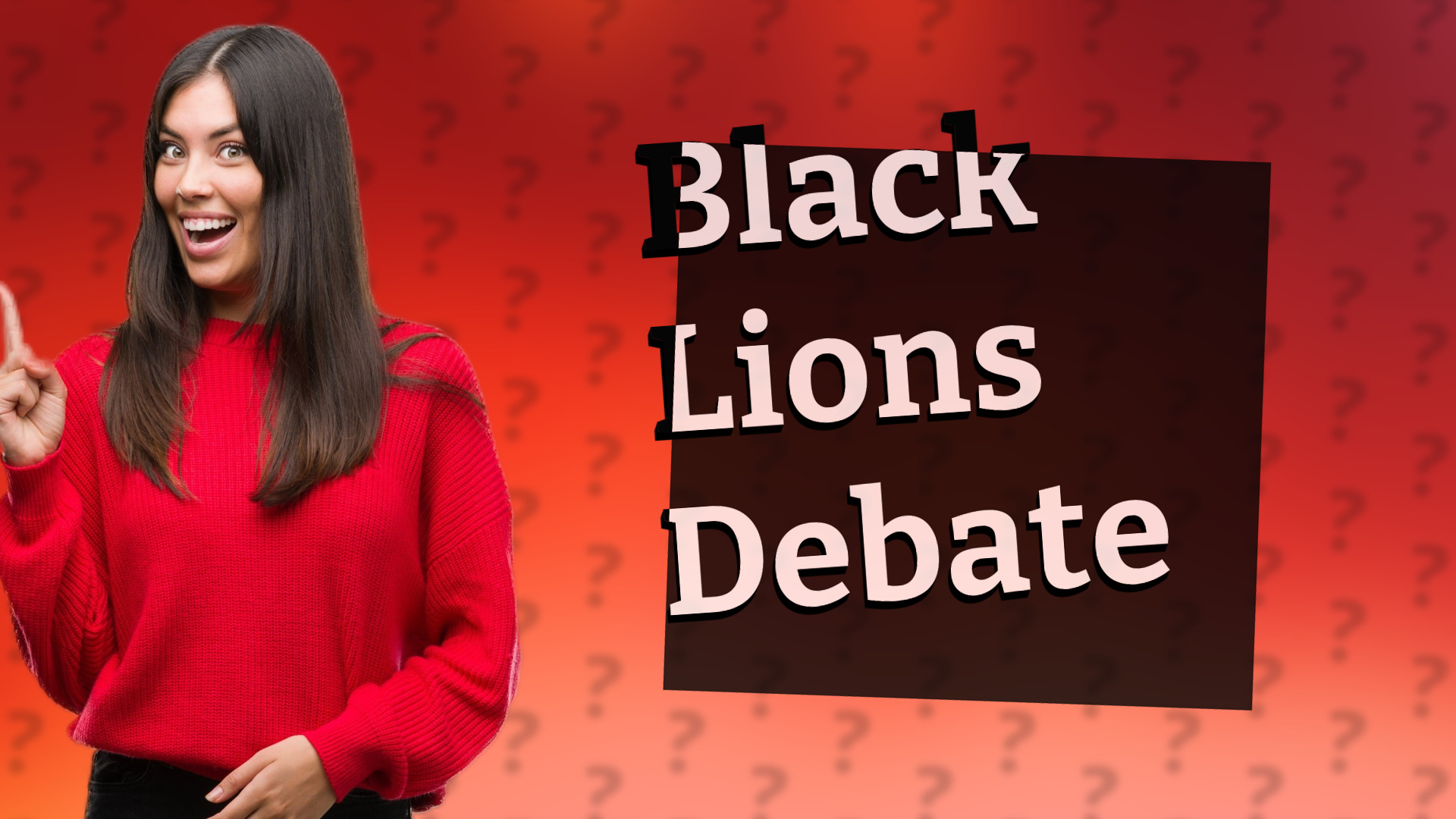 Black Lions Debate