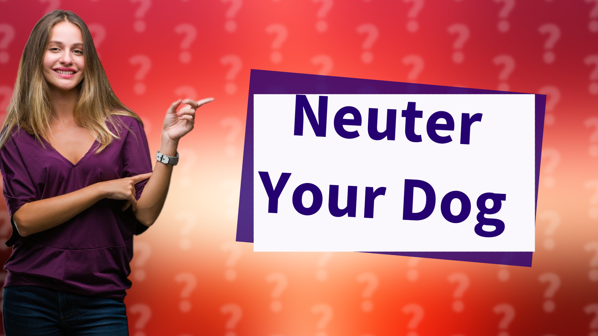Neuter Your Dog