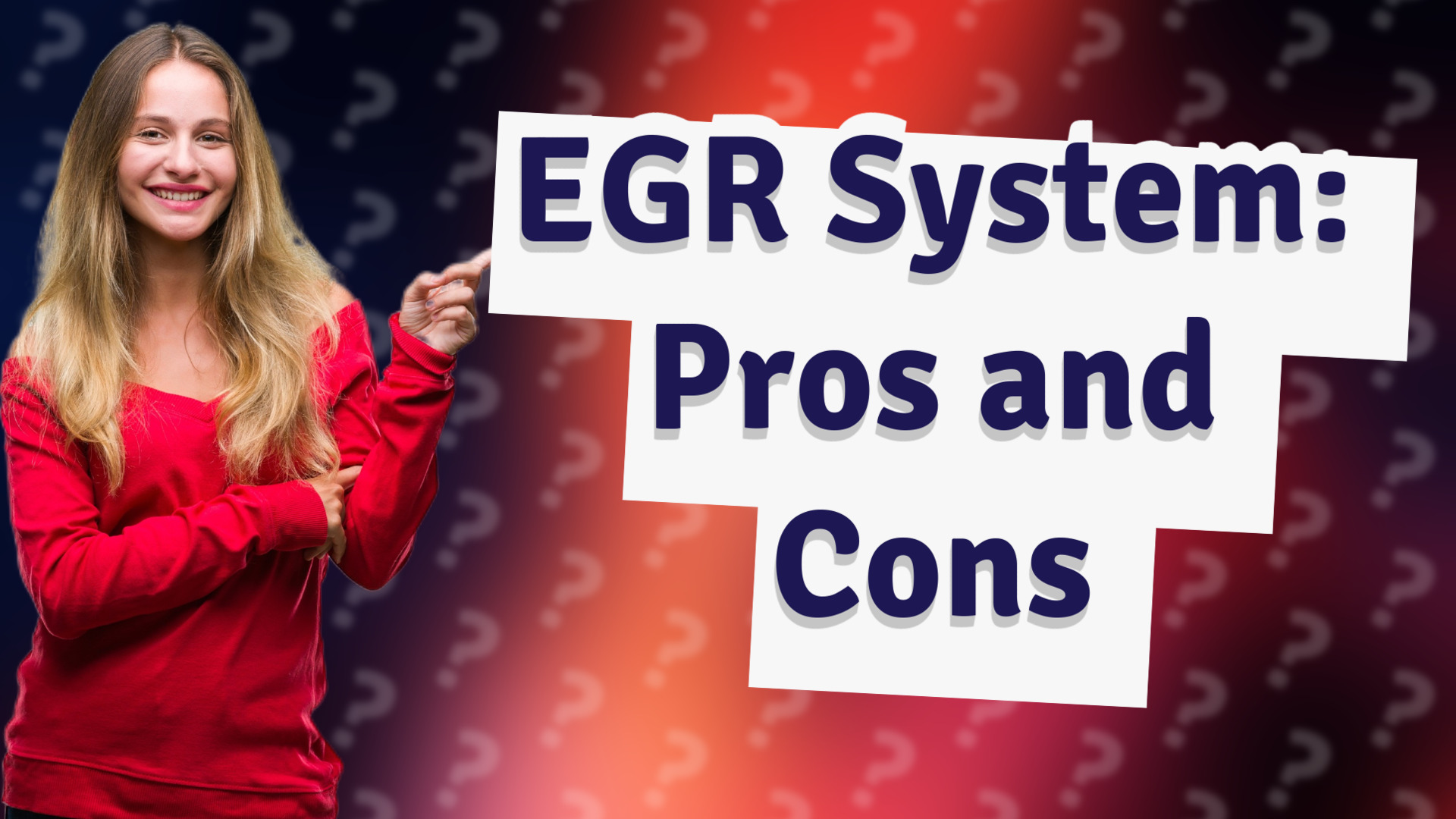 EGR System: Pros and Cons