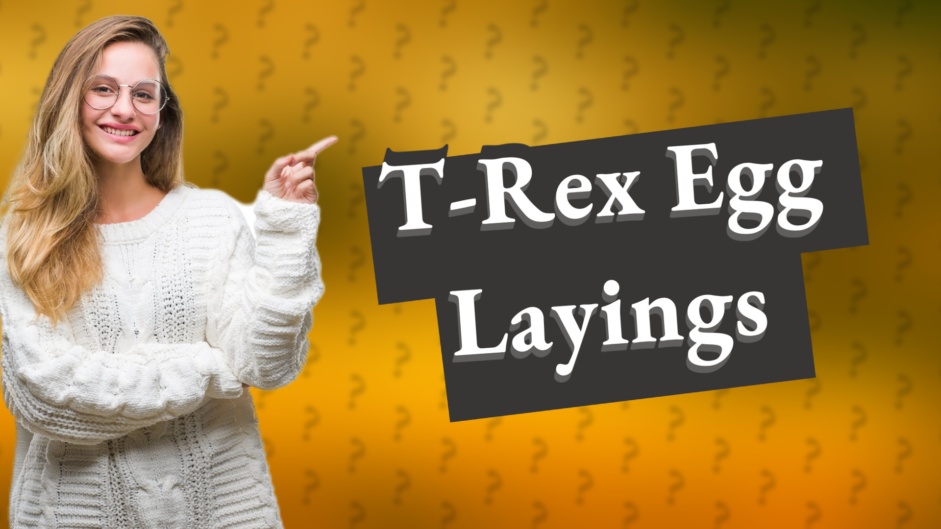 T-Rex Egg Layings