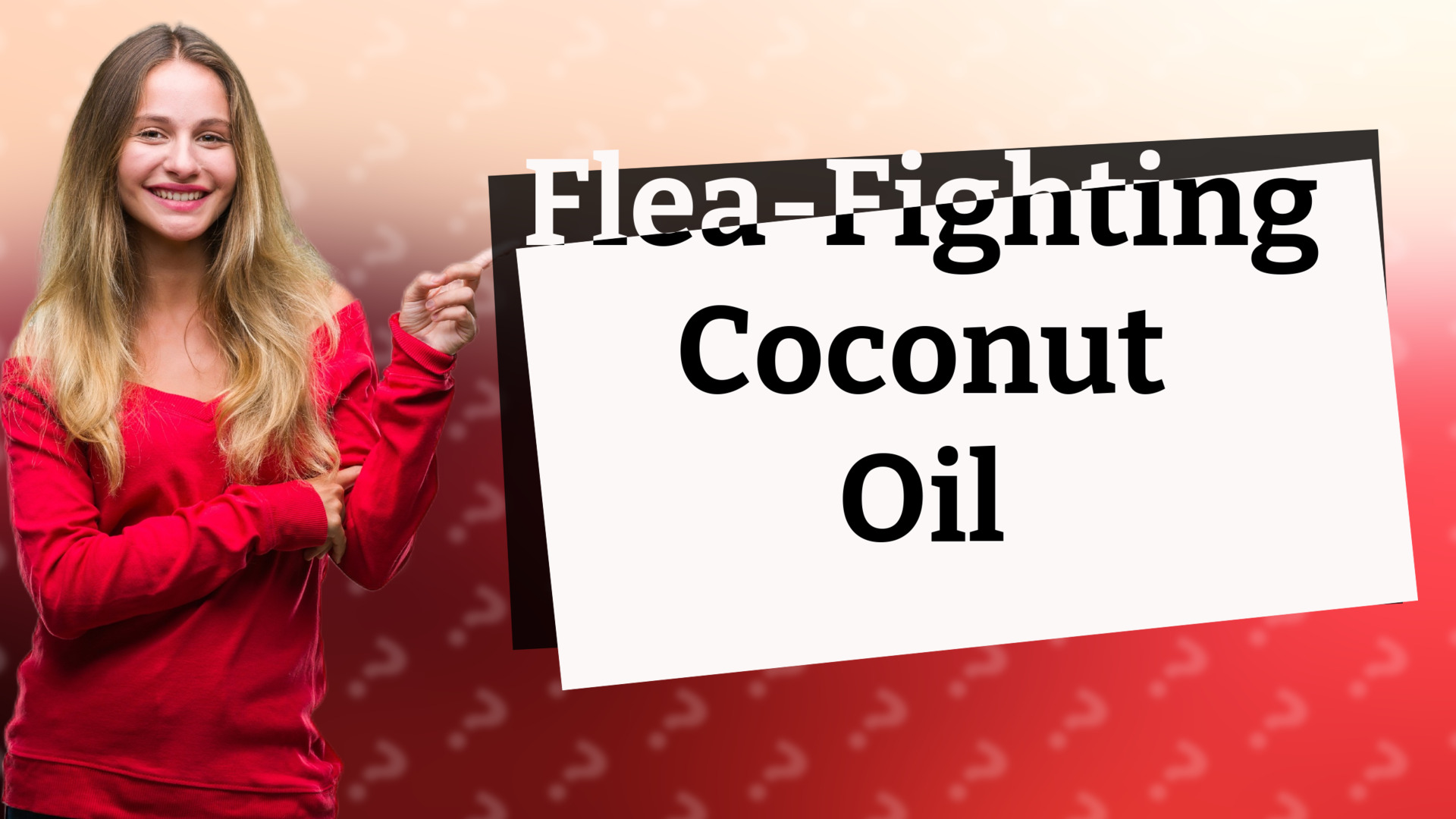 Flea-Fighting Coconut Oil