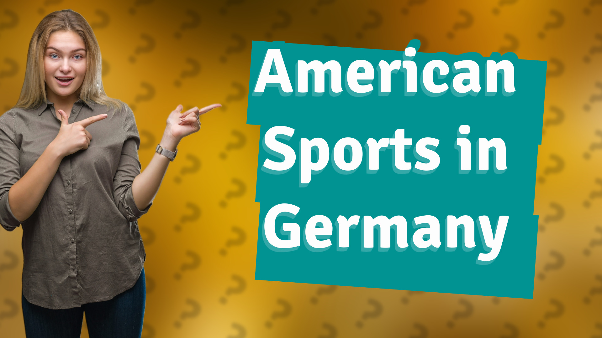 American Sports in Germany