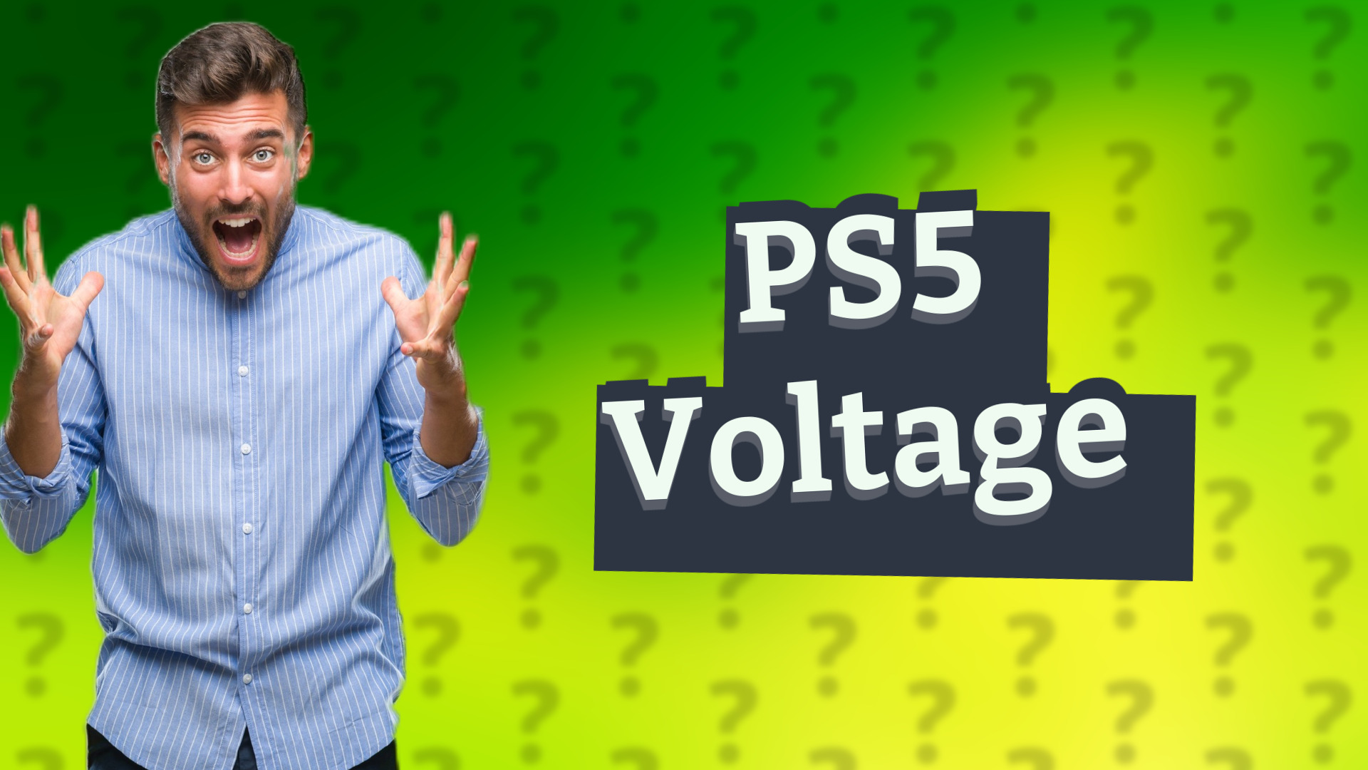 PS5 Voltage