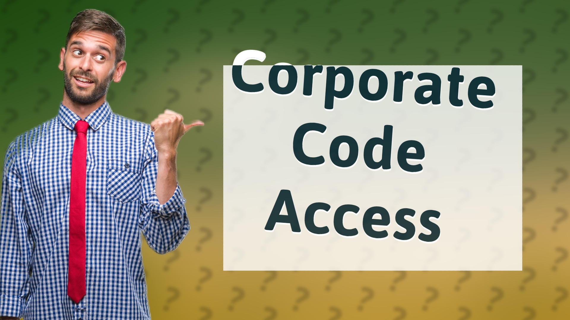 Corporate Code Access