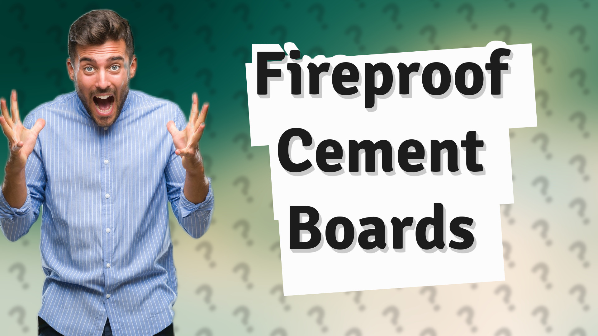 Fireproof Cement Boards