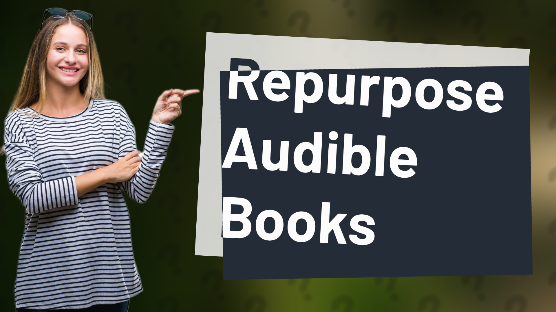 Repurpose Audible Books