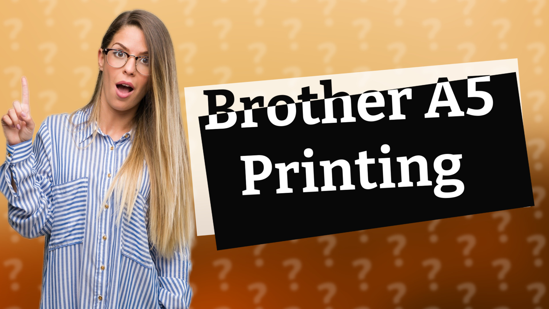 Brother A5 Printing