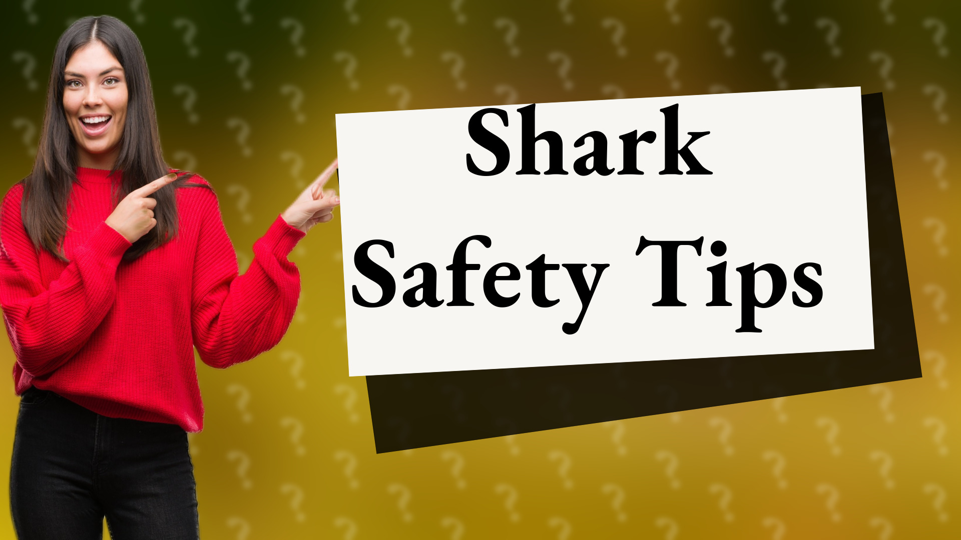 Shark Safety Tips