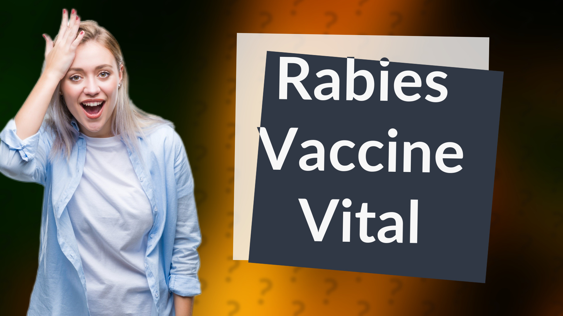 Rabies Vaccine Vital