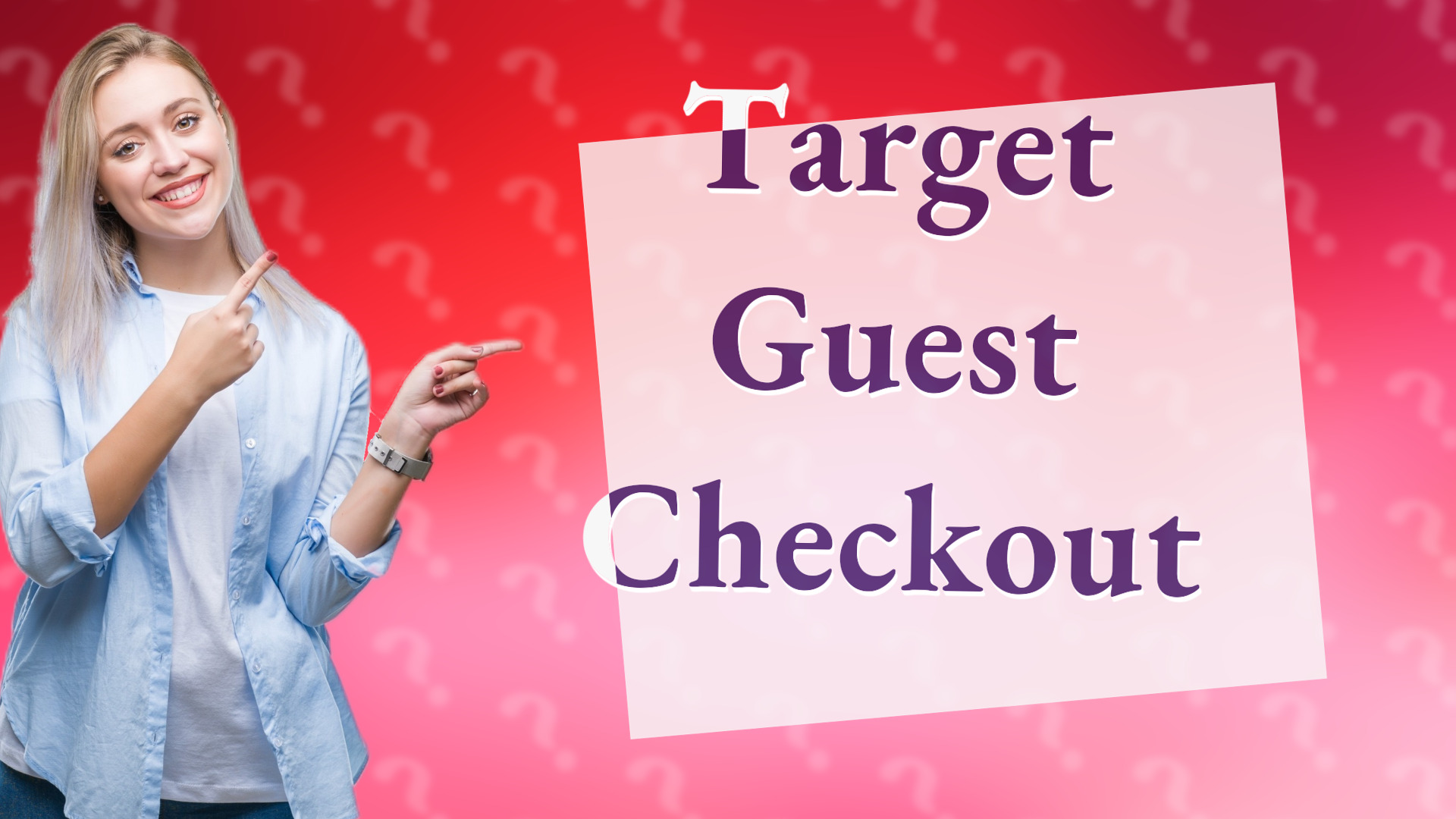 Target Guest Checkout