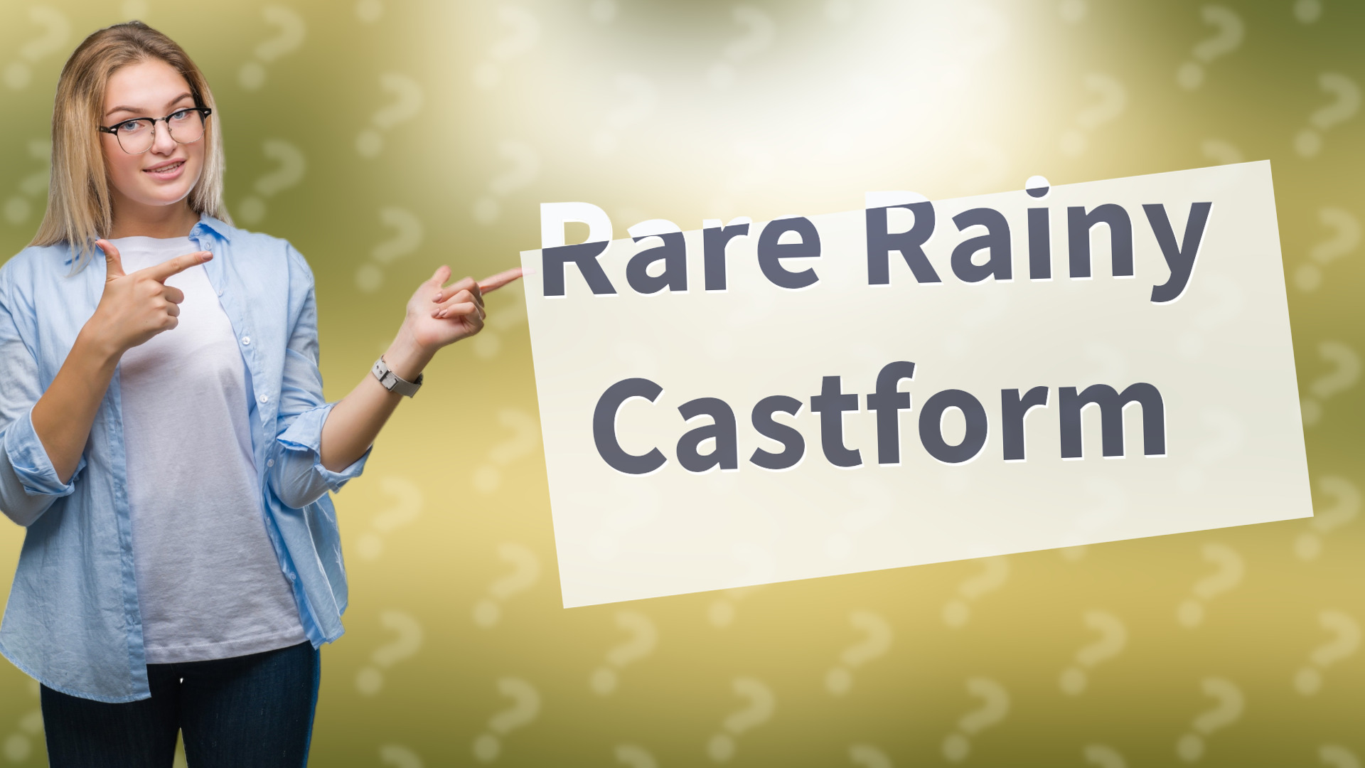 Rare Rainy Castform