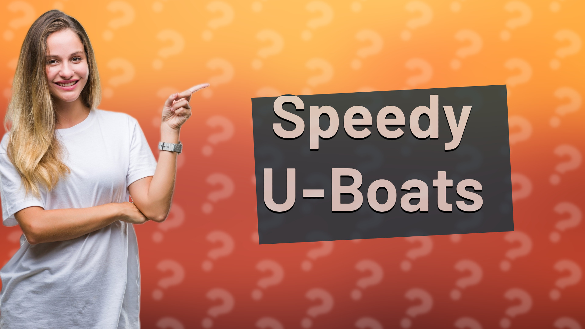 Speedy U-Boats