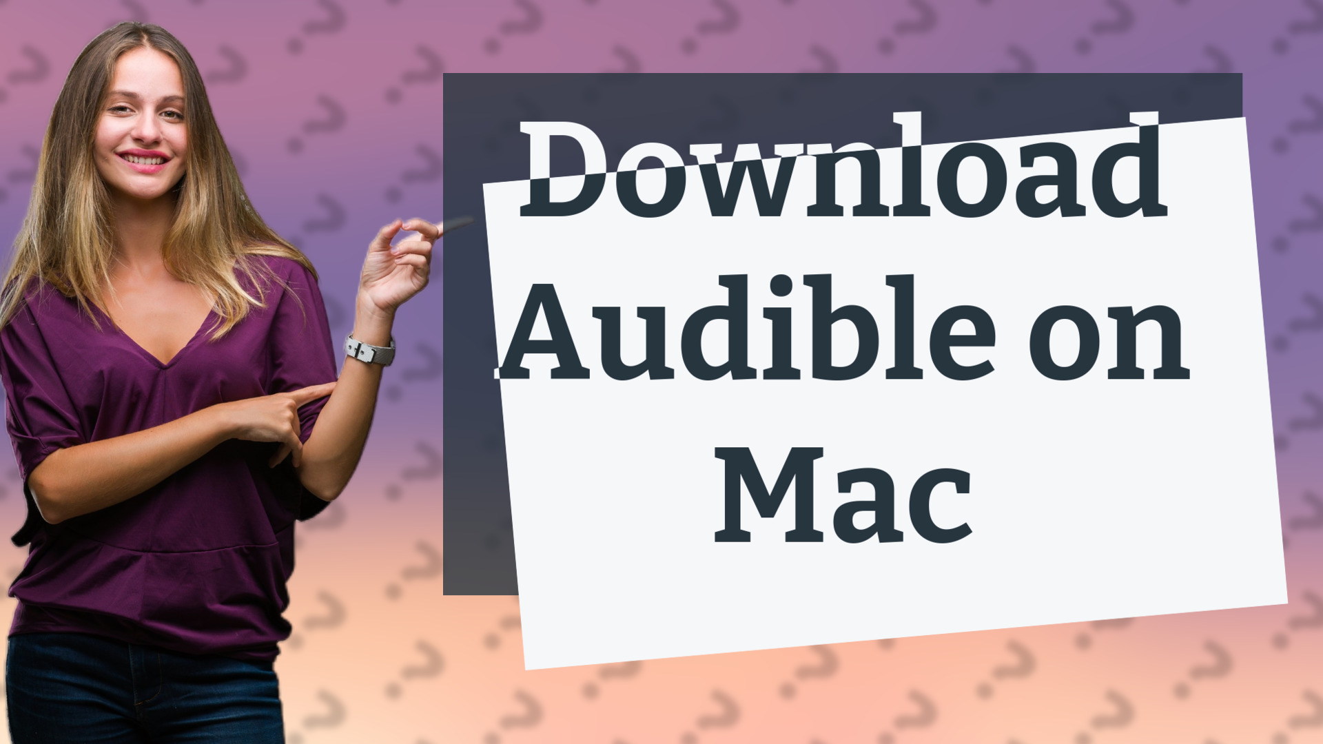 Download Audible on Mac