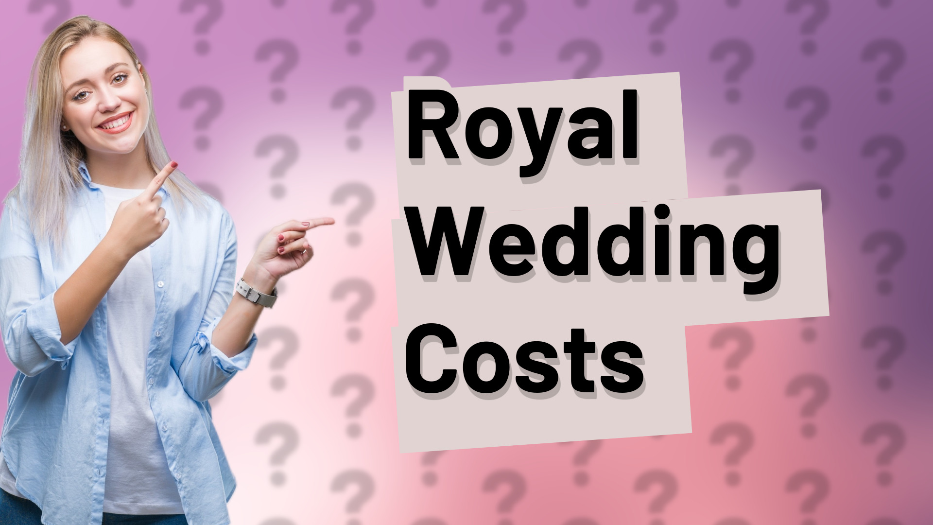 Royal Wedding Costs