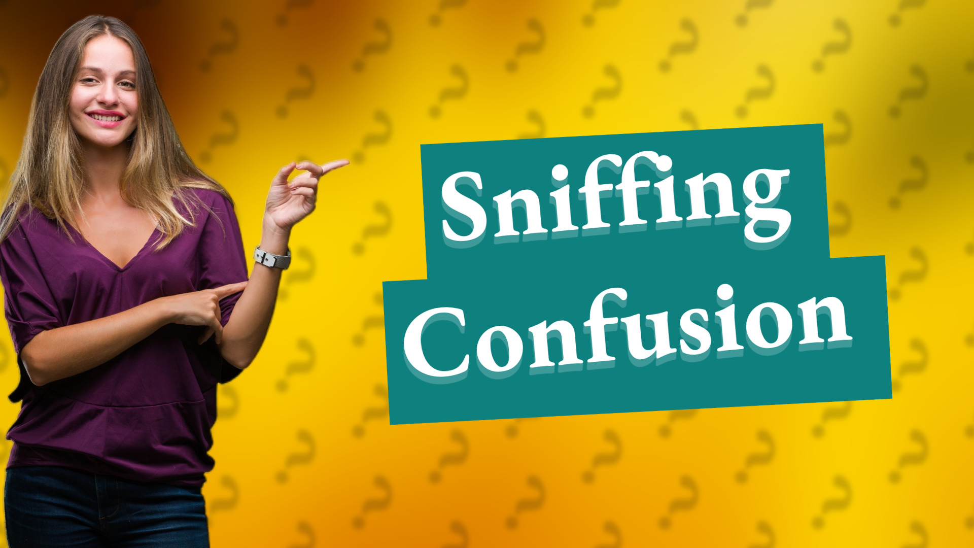 Sniffing Confusion