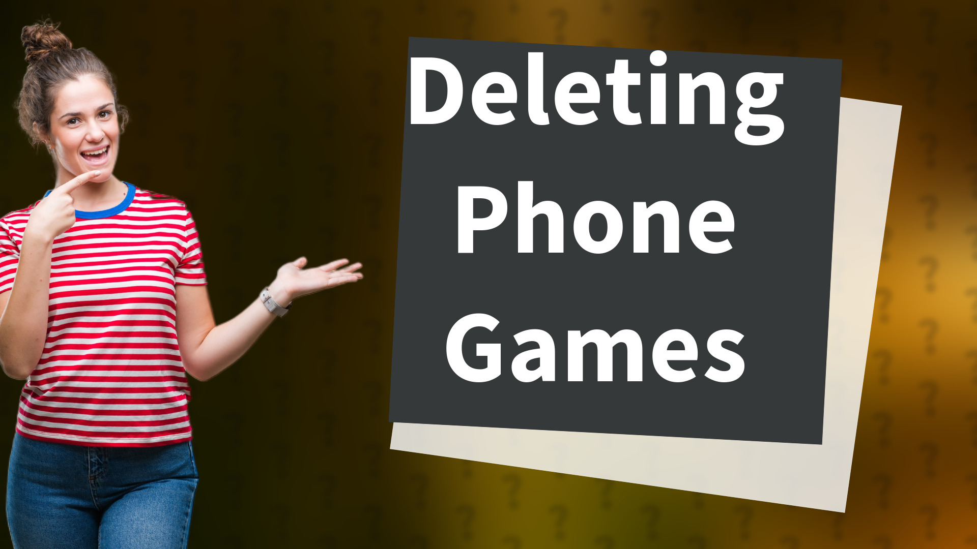 Deleting Phone Games