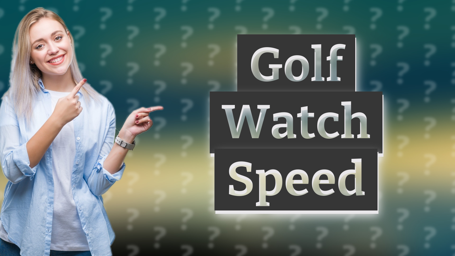 Golf Watch Speed