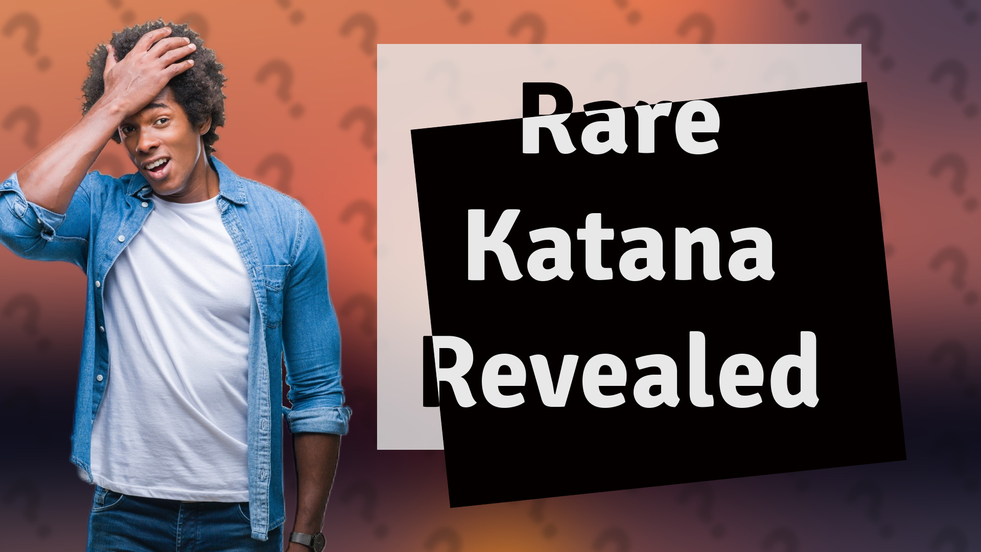 Rare Katana Revealed