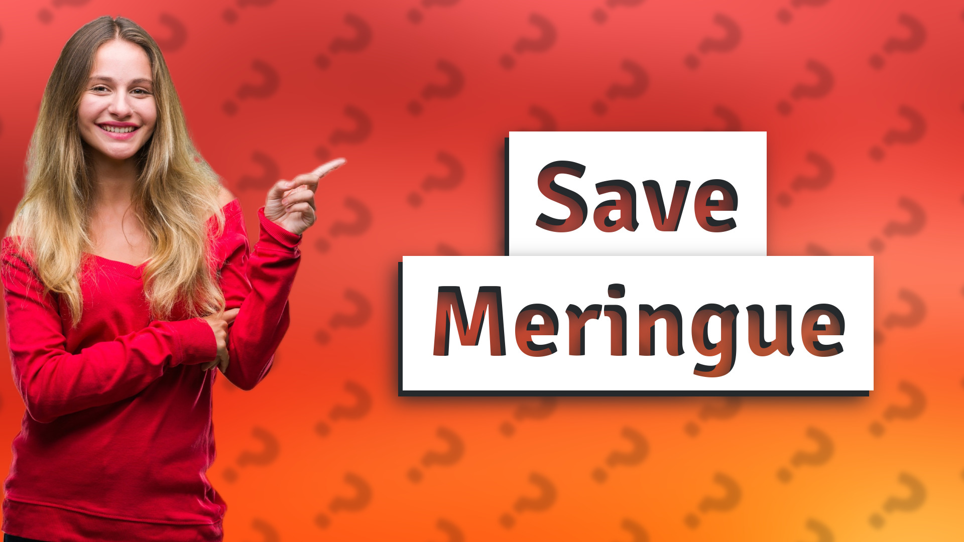 Save Meringue