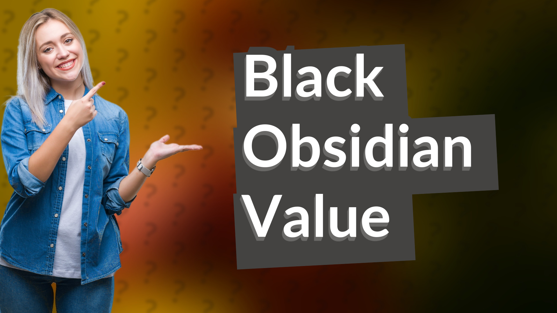 Black Obsidian Value