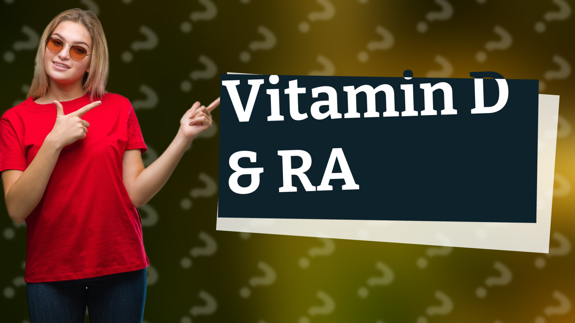 Vitamin D & RA