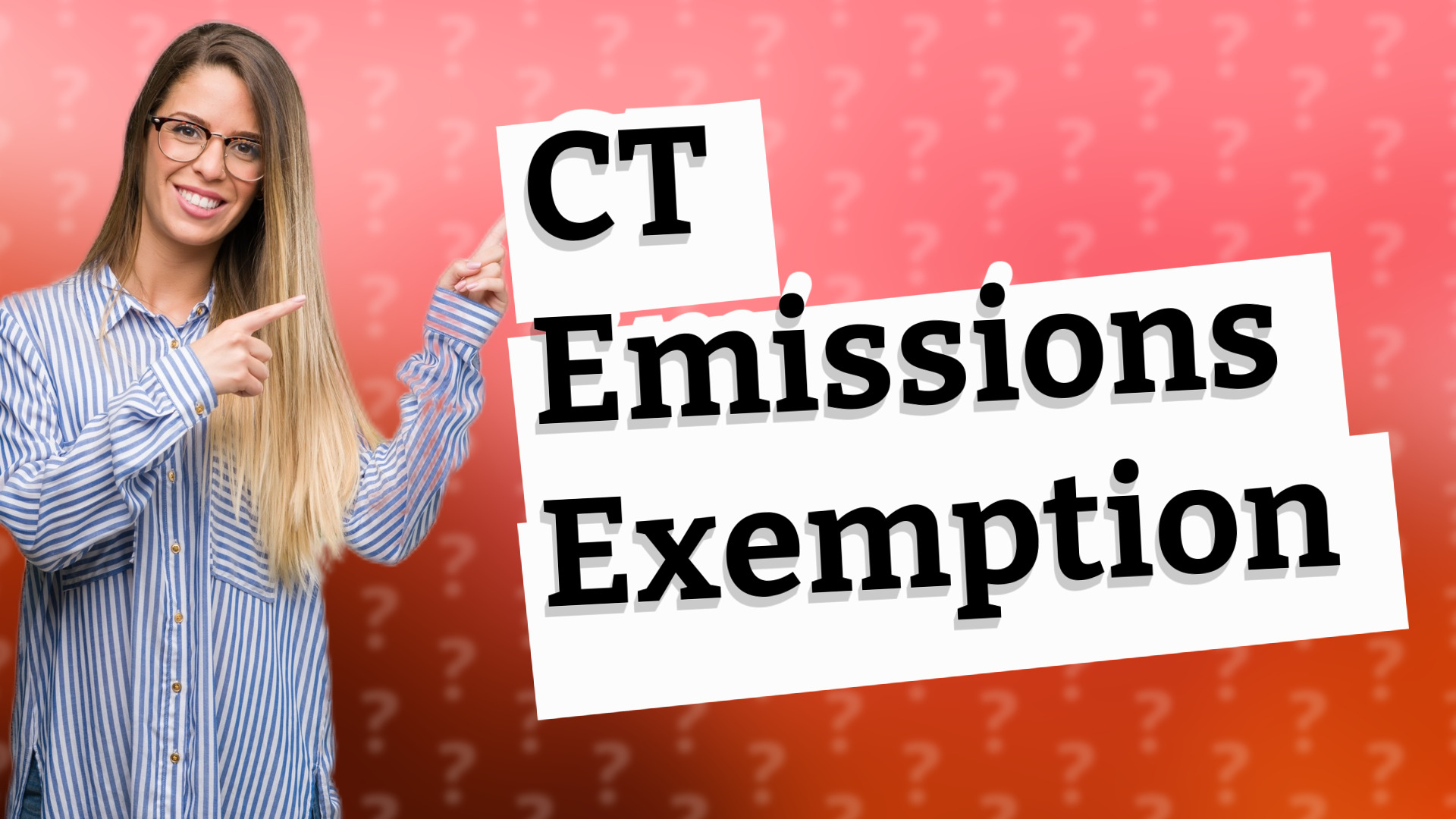 CT Emissions Exemption