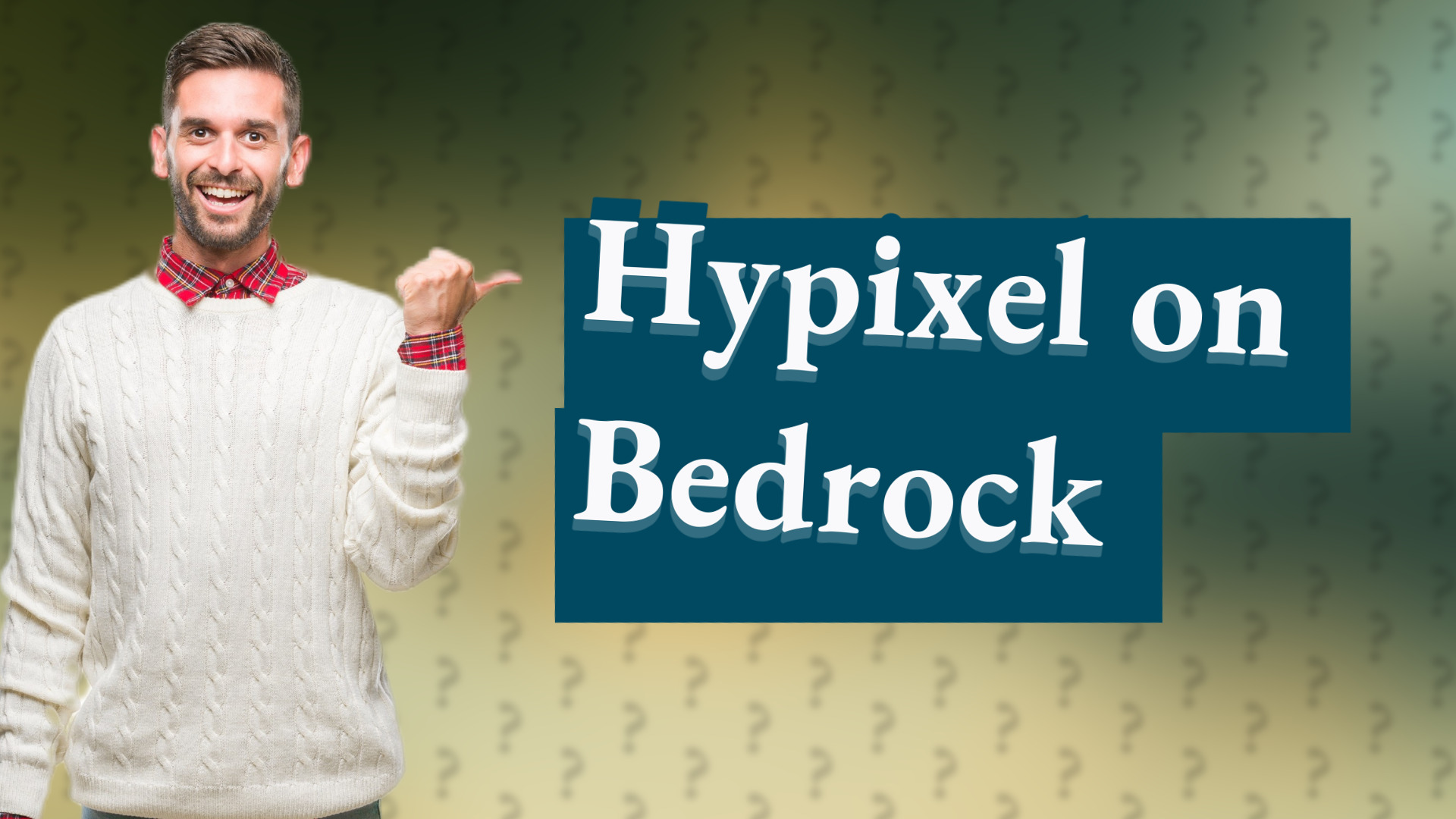 Hypixel on Bedrock