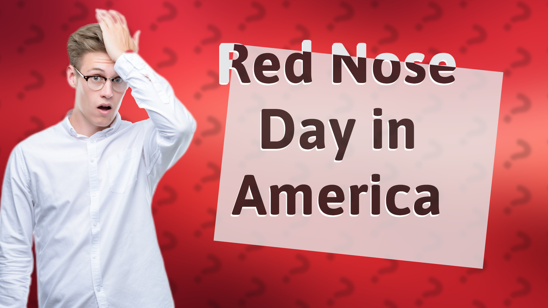 Red Nose Day in America
