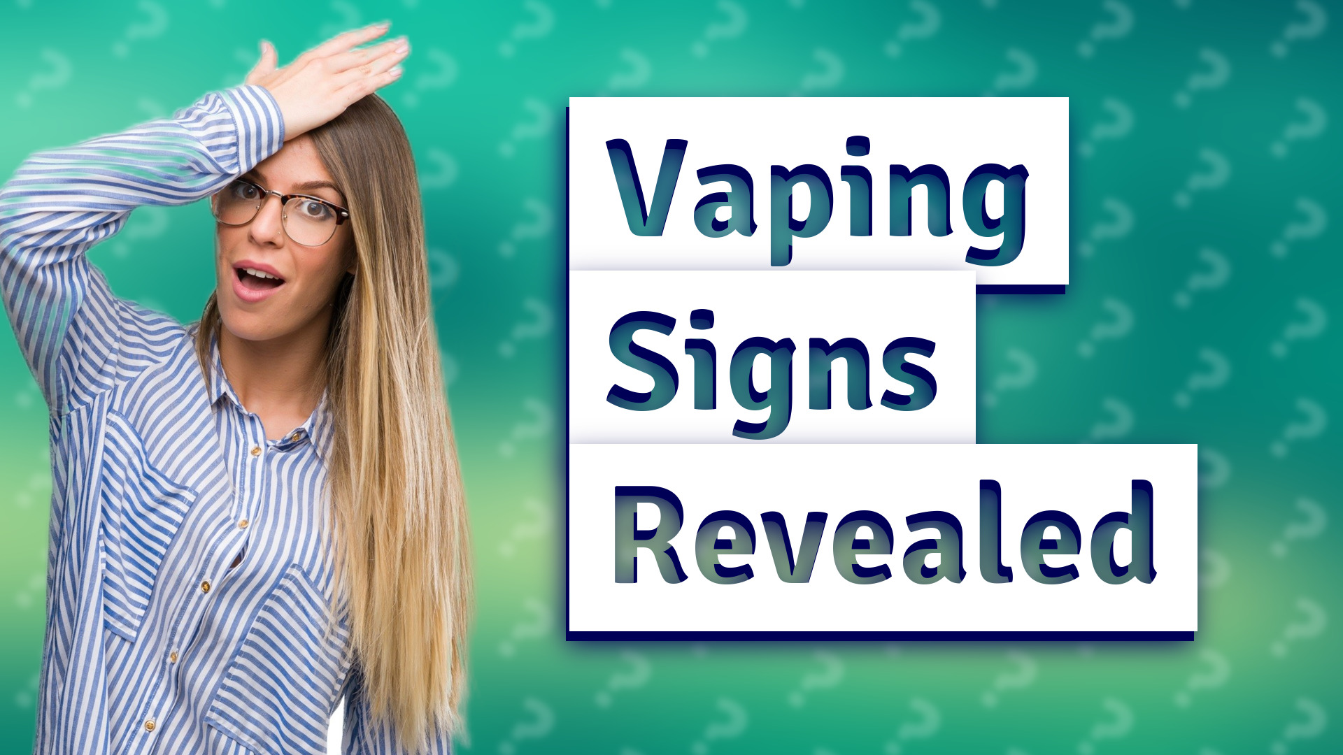 Vaping Signs Revealed