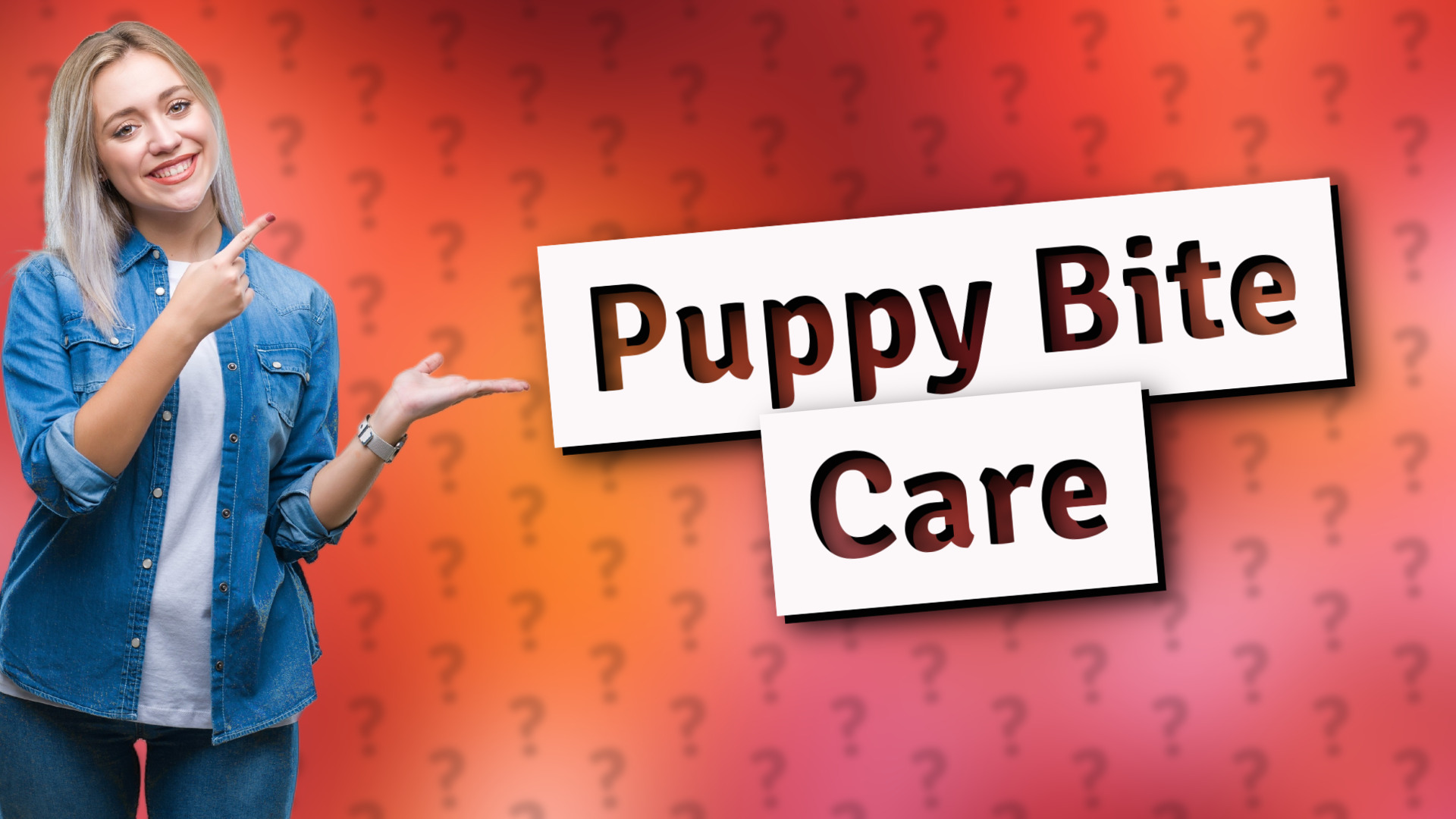 Puppy Bite Care