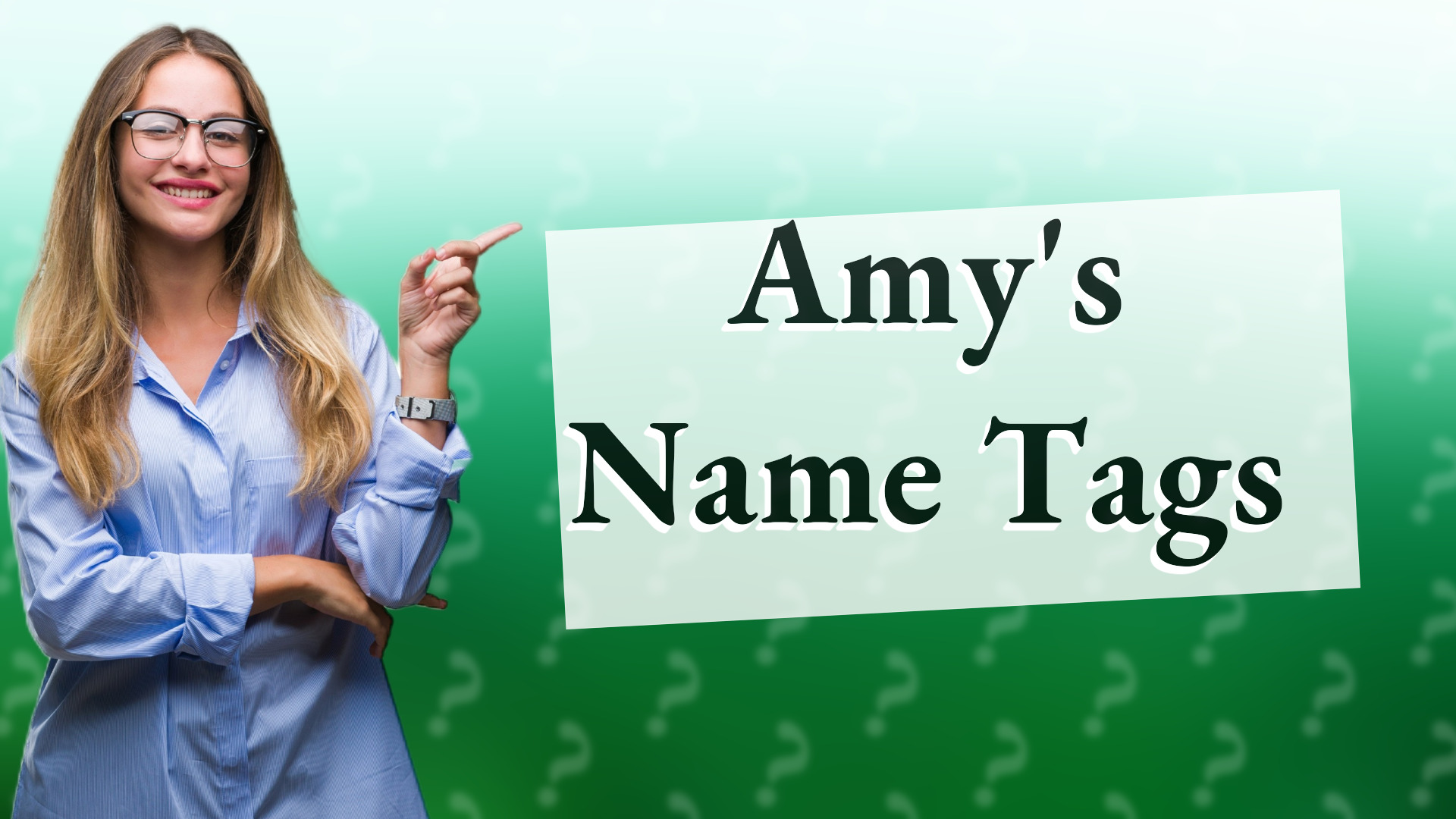 Amy's Name Tags