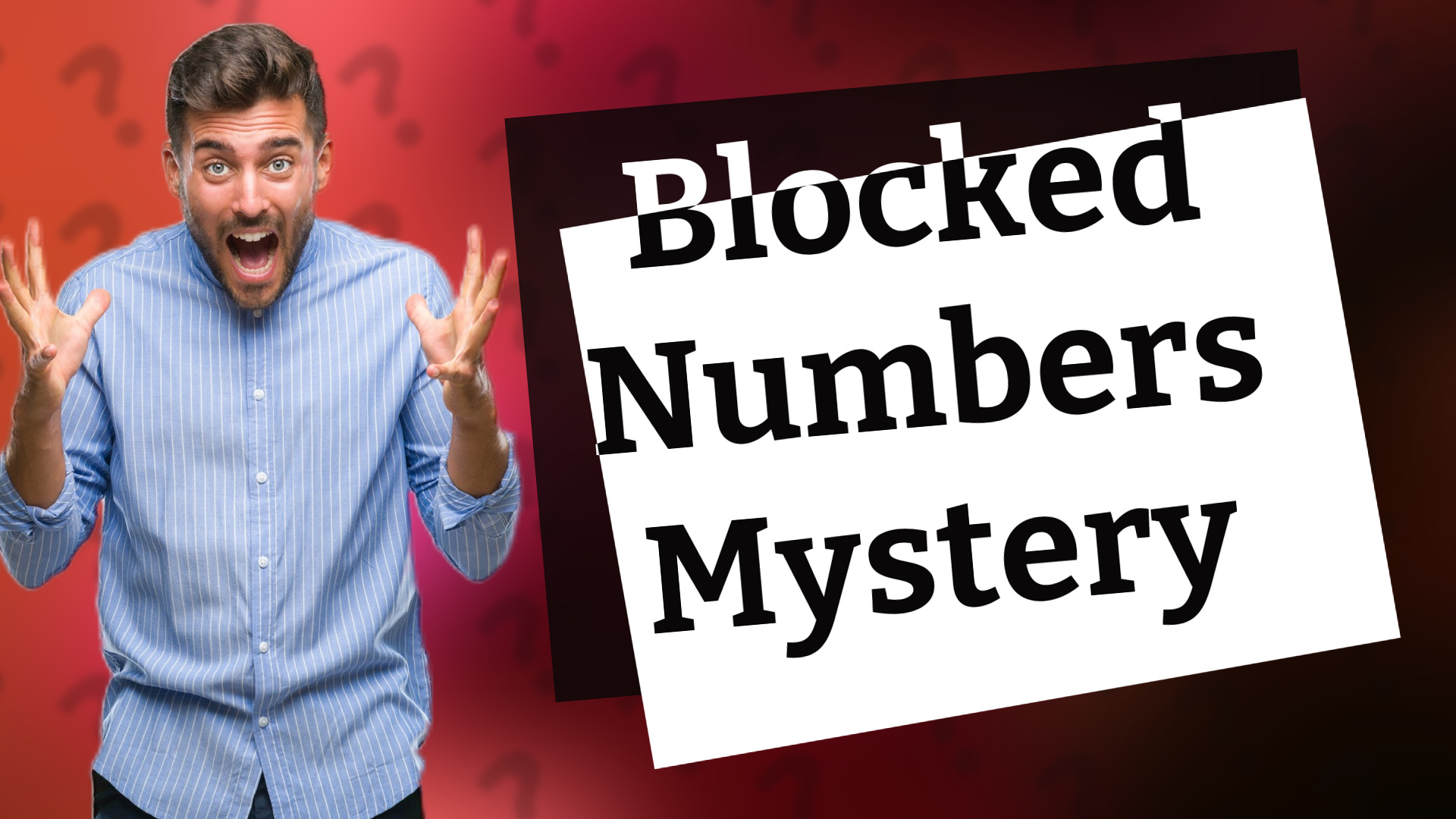 Blocked Numbers Mystery