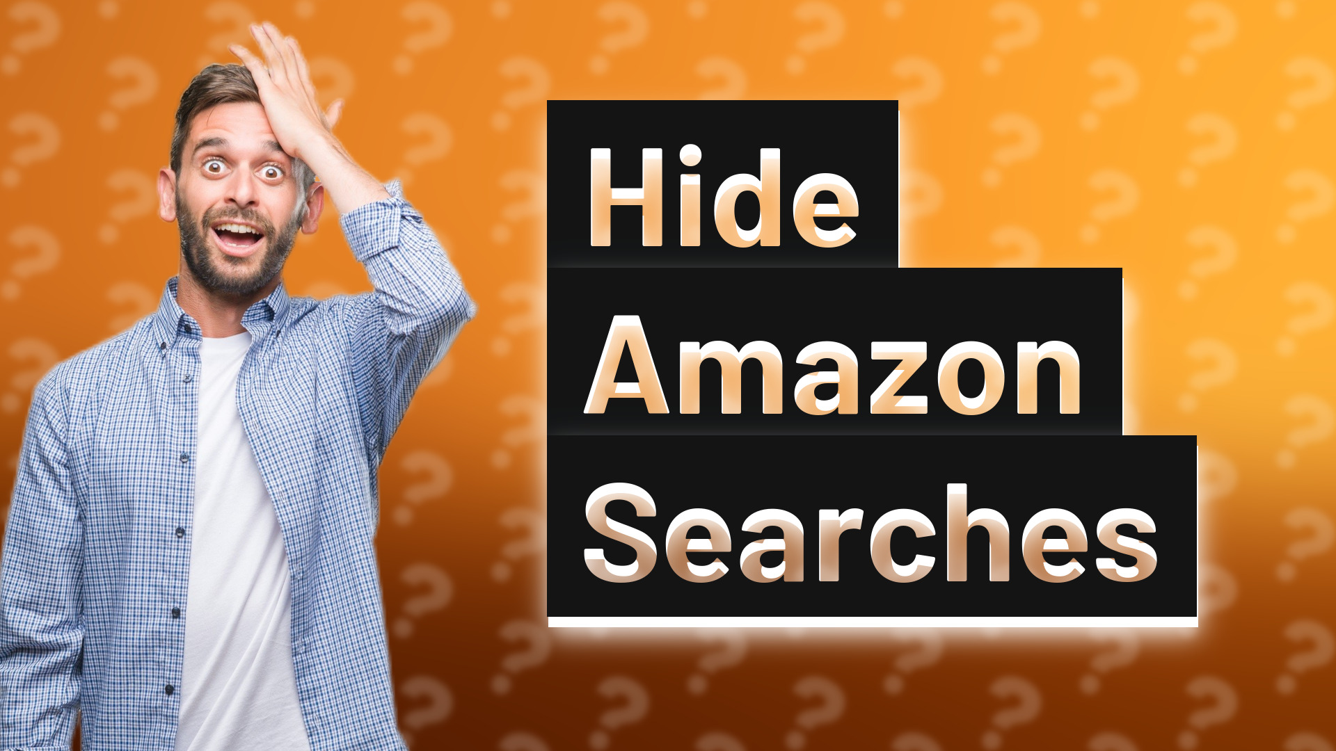 Hide Amazon Searches