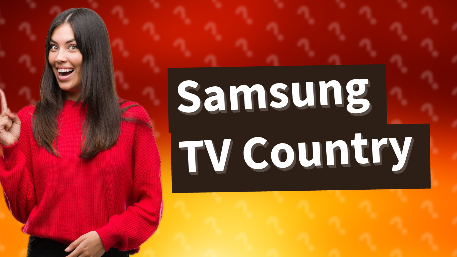 Samsung TV Country
