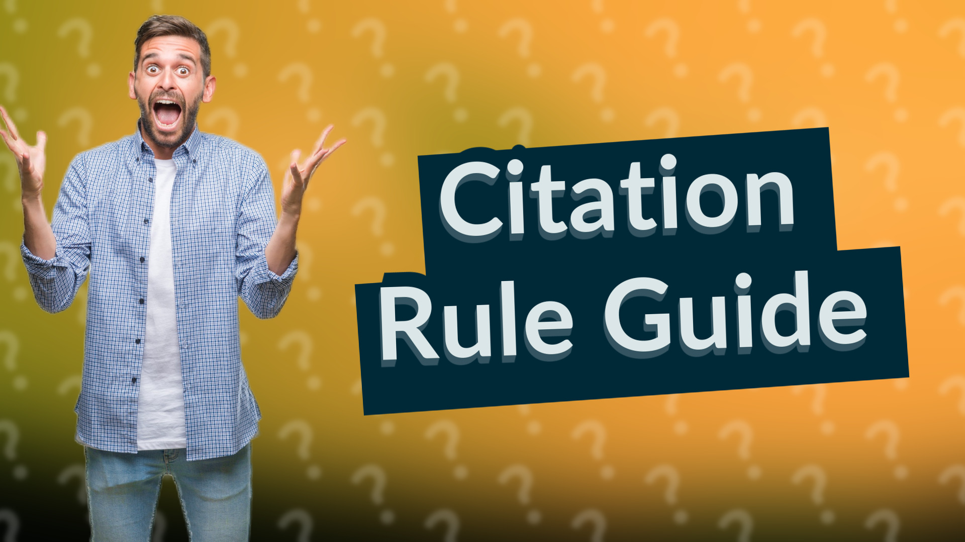 Citation Rule Guide
